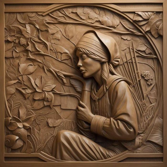 نموذج ثلاثي الأبعاد لآلة CNC 3D Art 